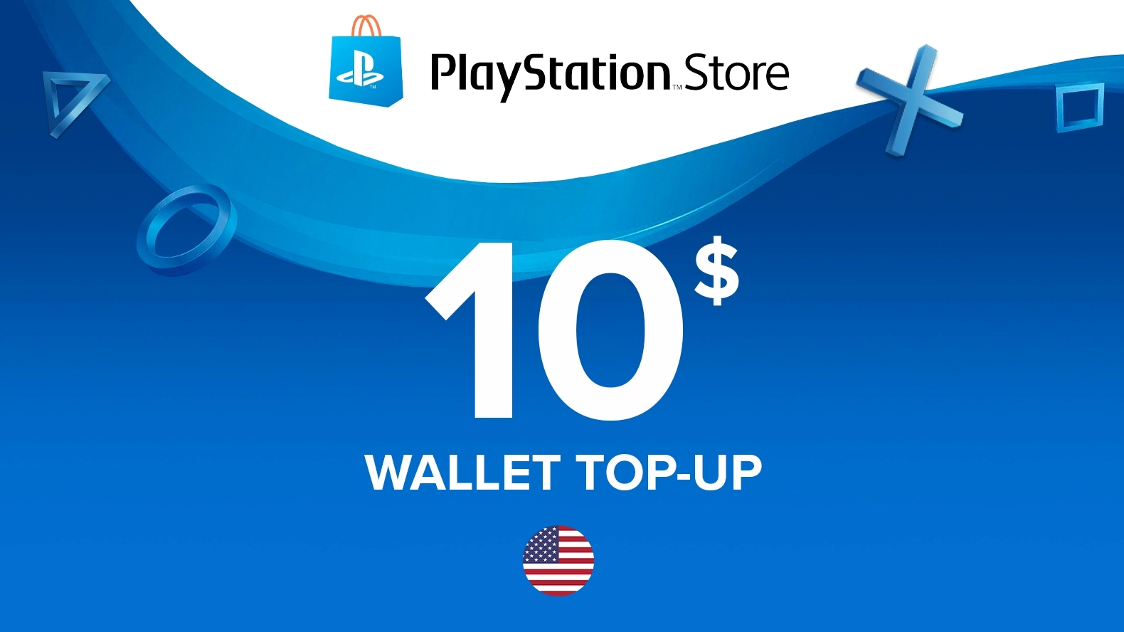 Купить Карта оплаты PSN 10$ USD (US) PlayStation Network 